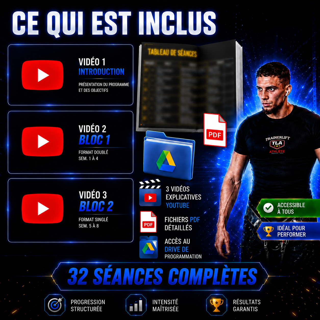 PROGRAMMATION 8 SEMAINES (contenu vidéo)