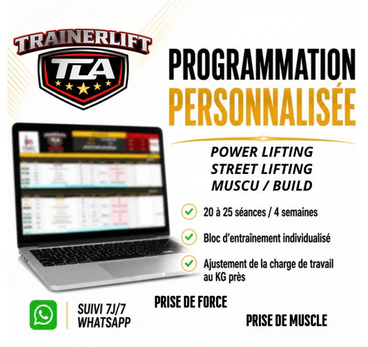 PROGRAMMATION  100% PERSONNALISÉE
