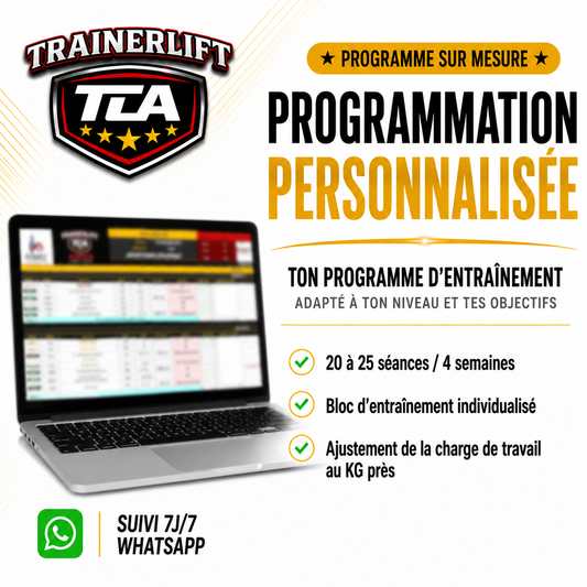 PROGRAMMATION  100% PERSONNALISÉE