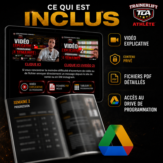 PROGRAMMATION 4 SEMAINES (contenu vidéo)